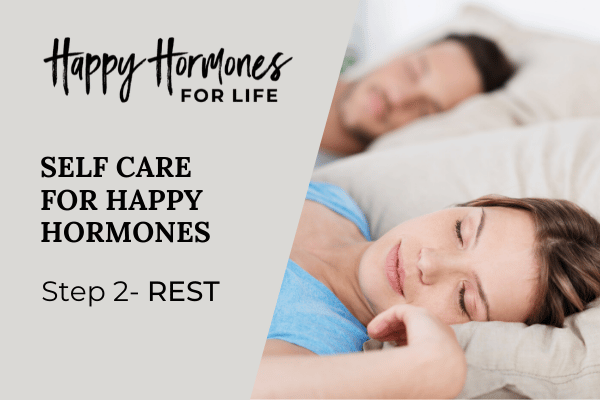 SELF CARE FOR HAPPY HORMONES STEP 2